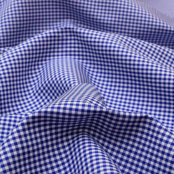 Navy Blue Mini Checks Shirt 120121 (3)