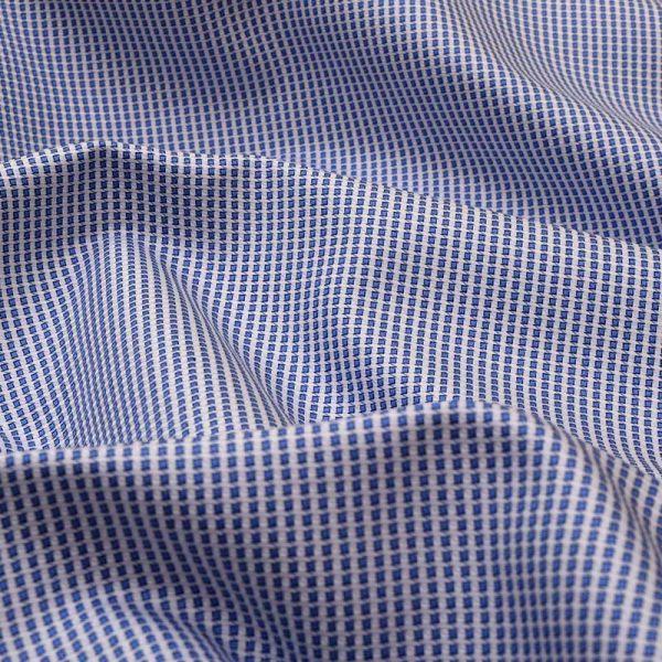Blue Box Pattern Shirt 120257 (1)