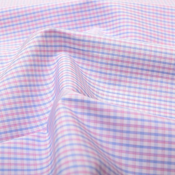 Red & Blue Wrinkle Free Checks Shirt 805148 (1)