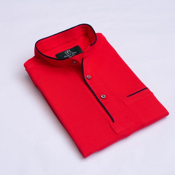 Mandarin Collar t-shirt