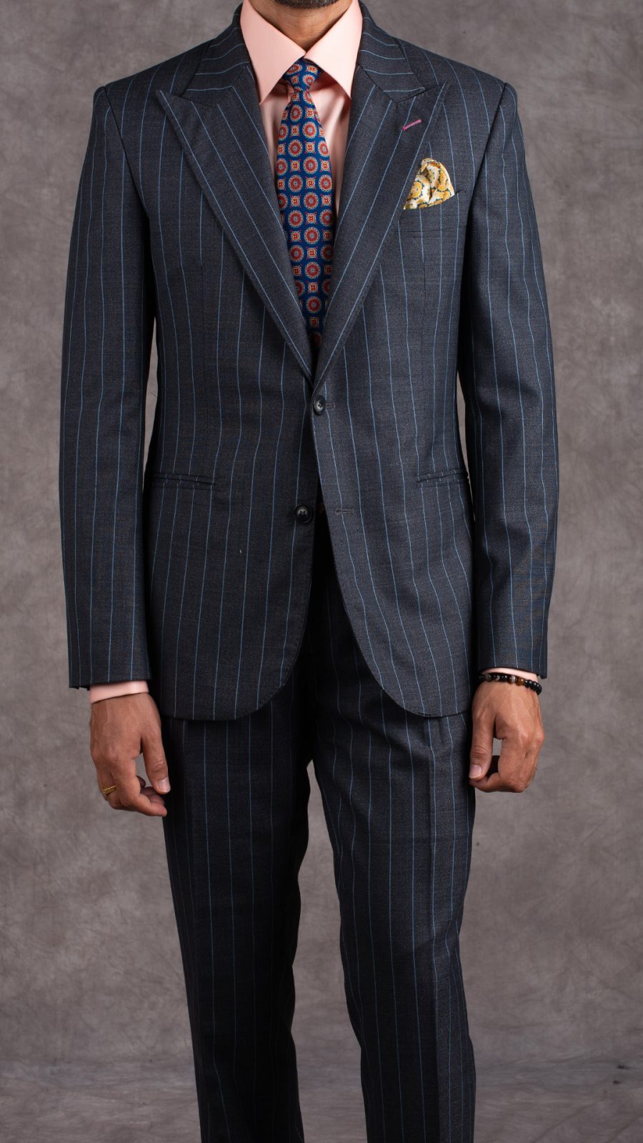 Pinstripes suit